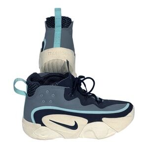 NIKE React Frenzy The 10th Grey Obsidian Hi Top Sneaker Size 7.5